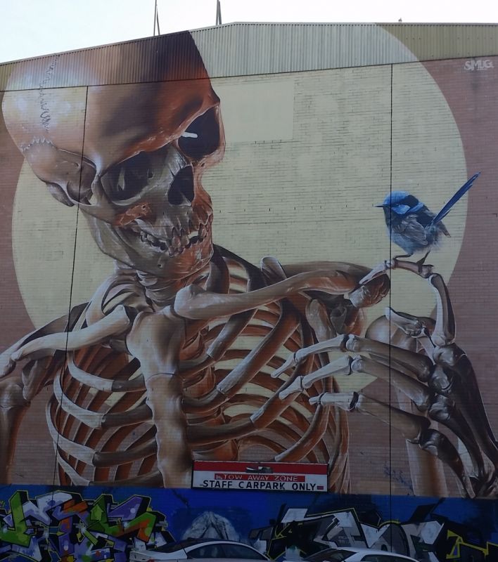 "Mortality Mural", Frankston